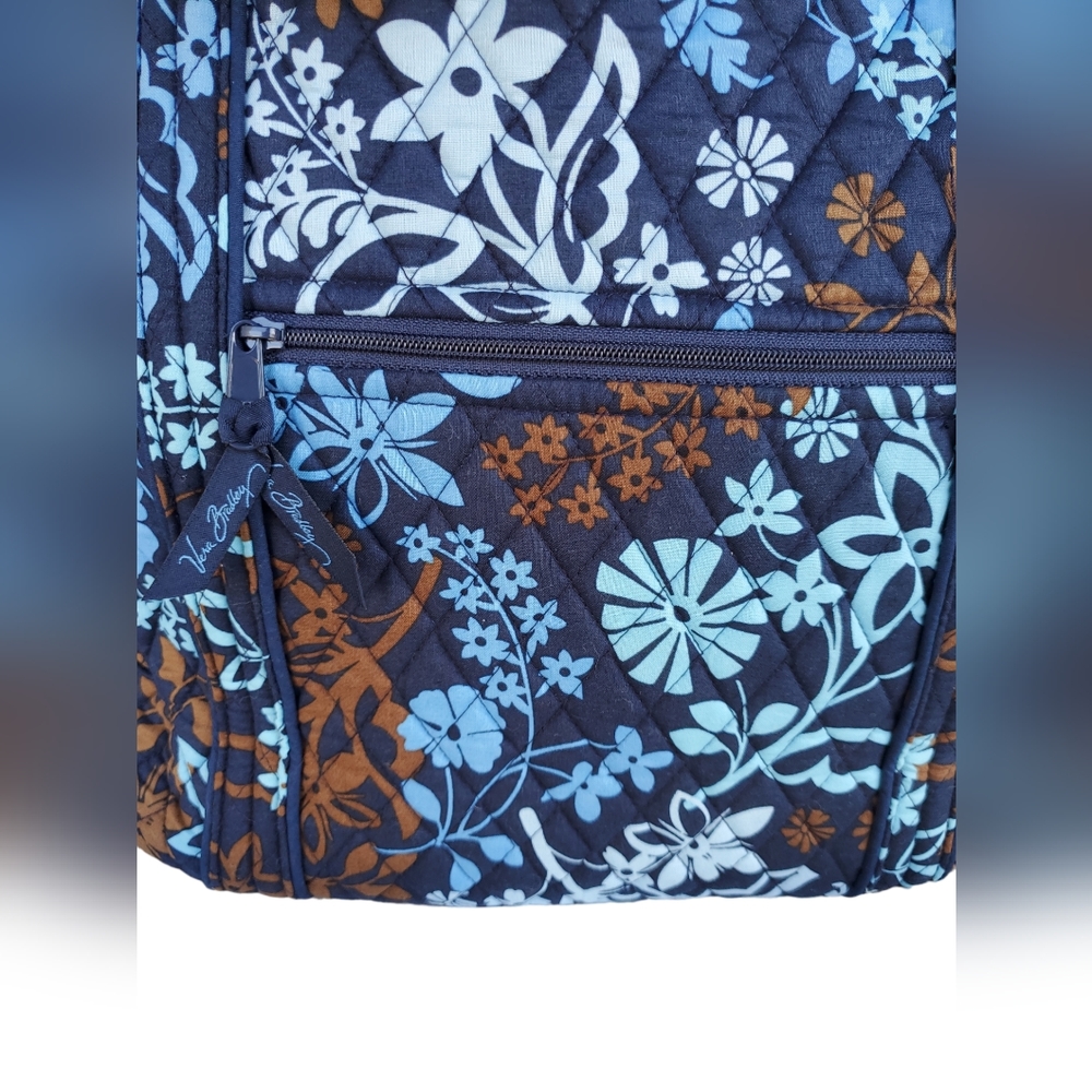 NWOT Vera Bradley Large Tote in Java Floral - Picture 4 of 9